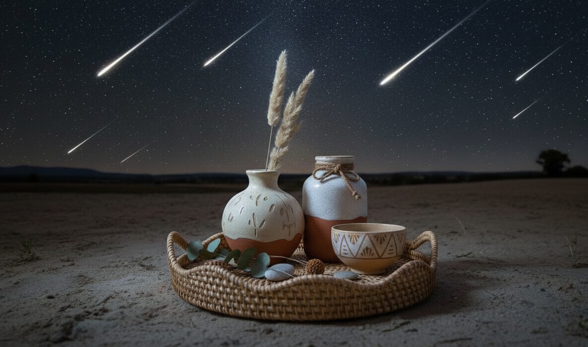 shooting star rattan tray 1