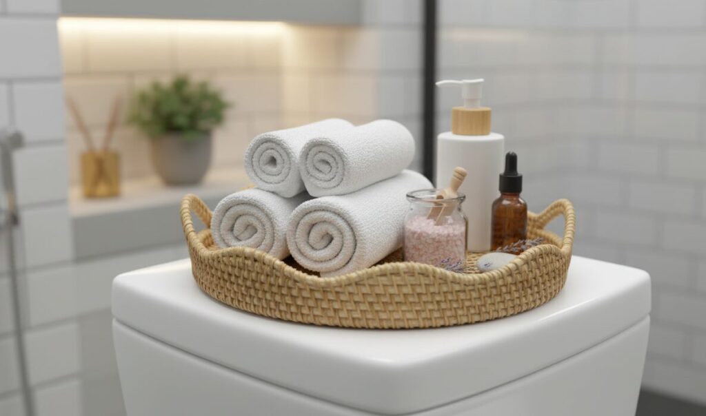 aesthetic rattan tray transform your home with style 6