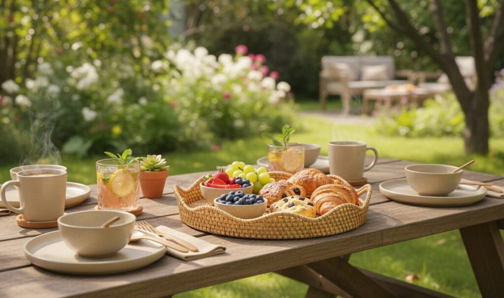 enchant your outdoor space with a luxurious handwoven tray 6