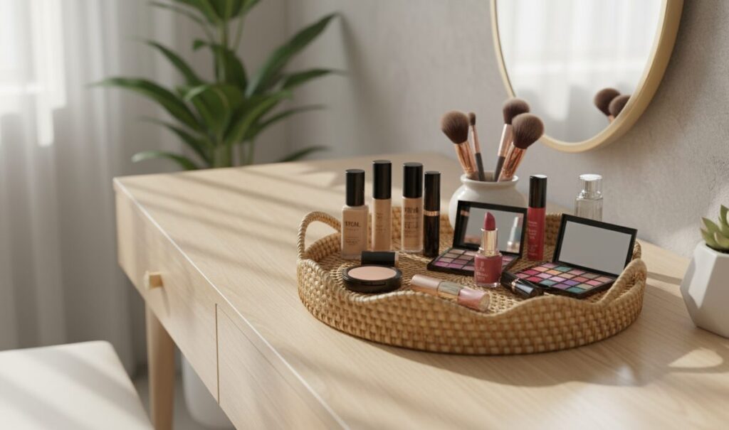 rattan vanity tray infuse luxury and serenity at home 5