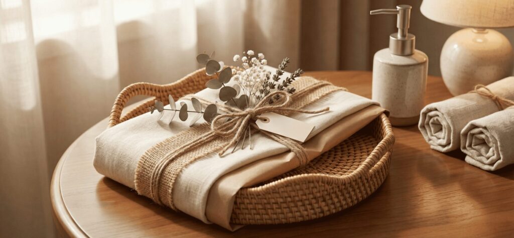 why a rattan bathroom tray is the must have upgrade for a calm, stylish bathroom 08