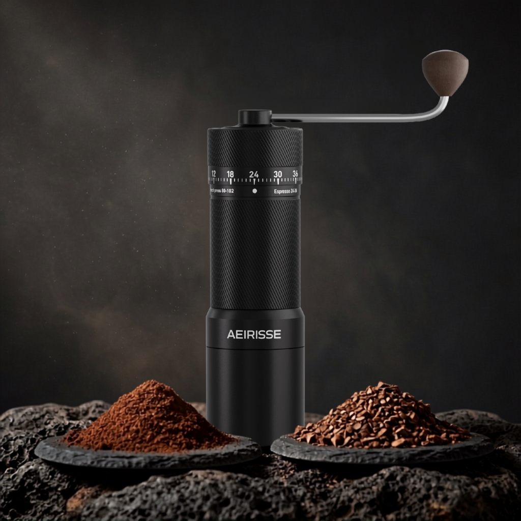 Best Manual Coffee Grinder in 2026: Why the Aeirisse Divellence Leads the Pack best manual coffee grinder morning kitchen hero