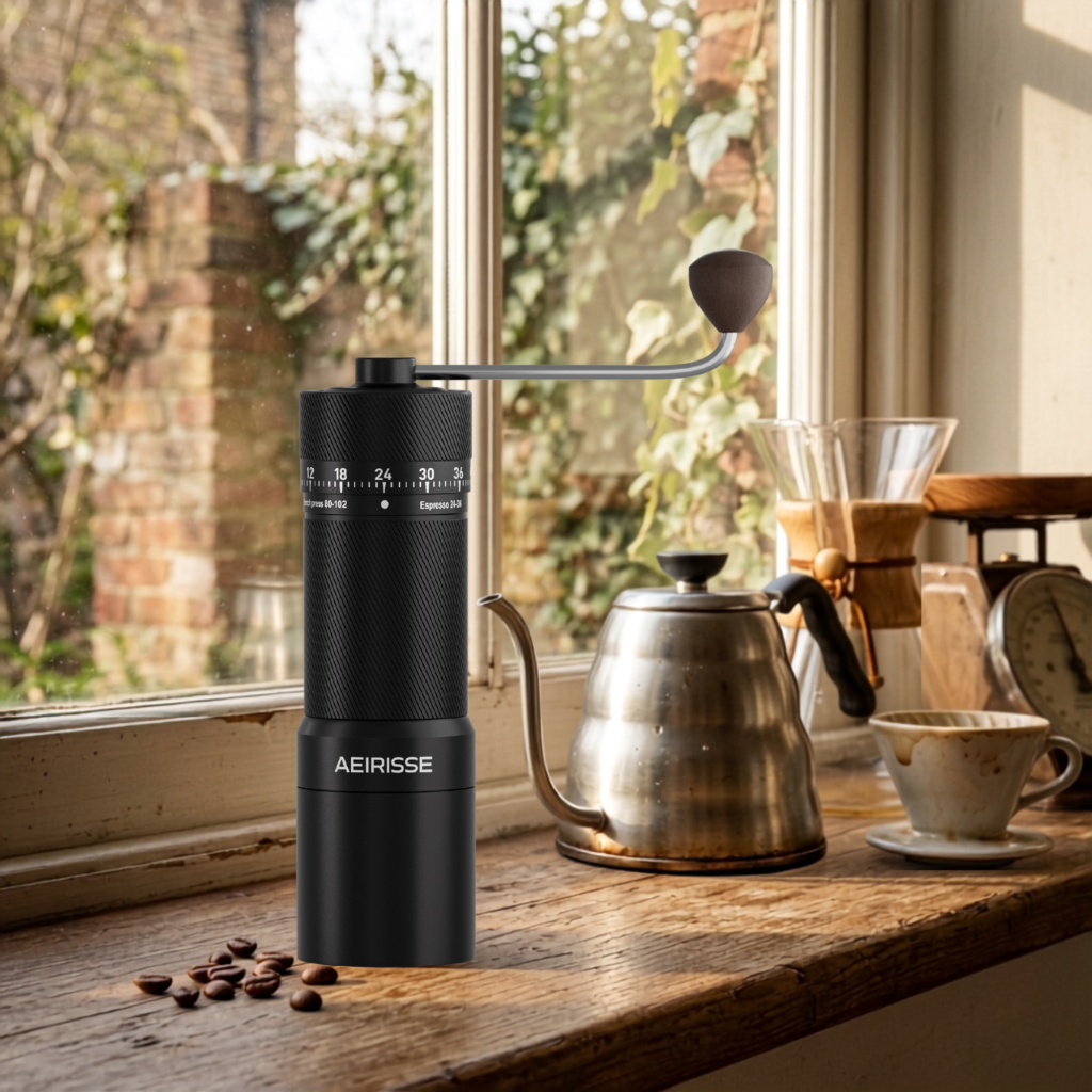 coffee hand grinder unplugged moment