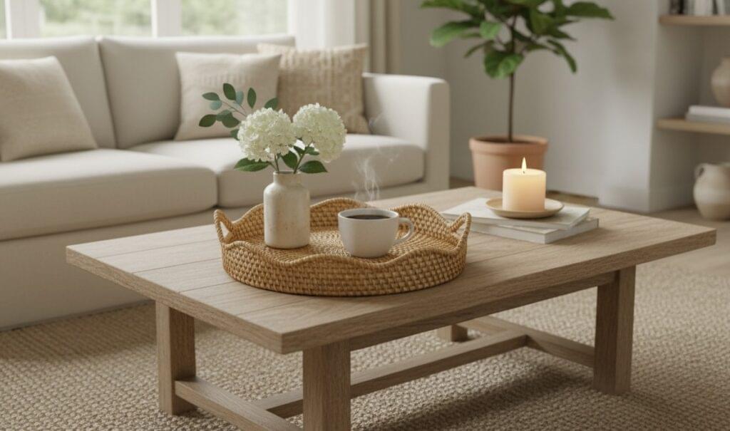 coffee table styling
